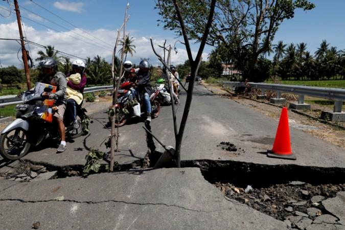 A fresh earthquake measuring 6.2 on the Richter scale rocked Indonesia's Lombok island Indonesia earthquake