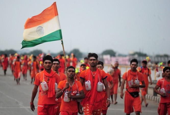 (Representational Image) (Getty Image by Sanjay Kanojia) Kanwar Yatra representational
