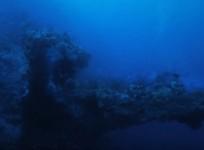 Alien spaceship Bermuda Triangle