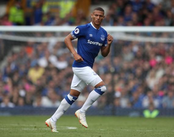 Richarlison playing for Everton Richarlison