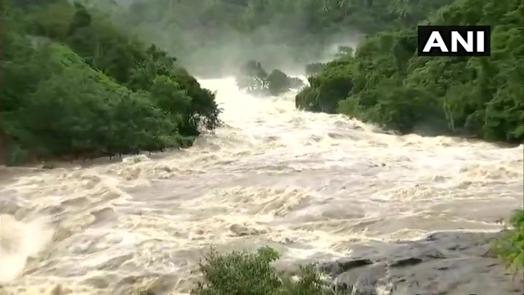 Visuals from Idukki. Kerala floods