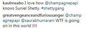 Drake calls Athiya Shetty's father legend