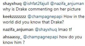 Drake calls Athiya Shetty's father legend