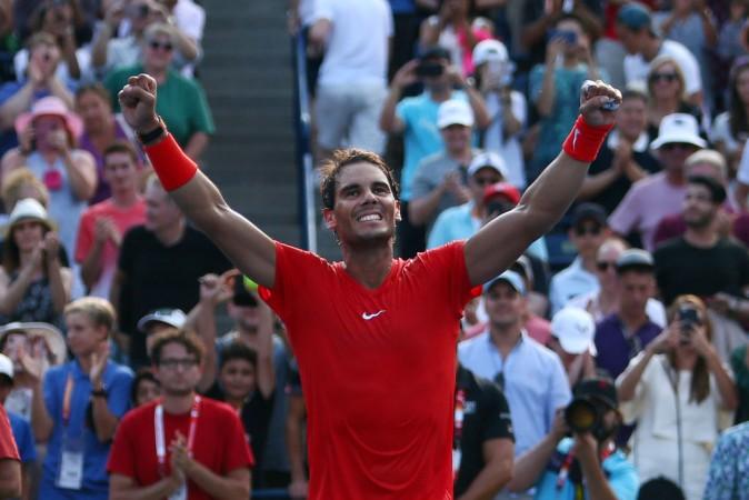 Rafael Nadal won his fourth Rogers Cup title on Sunday. Rafael Nadal