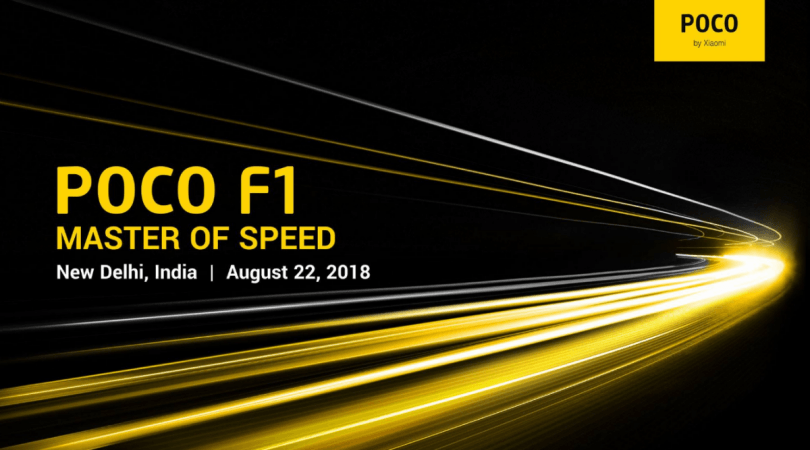 Xiaomi sub-brand Poco India is hosting Poco F1 launch event in New Delhi on 22 August, 2018. Xiaomi, Poco, India, Poco F1, launch, date, specifications