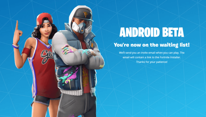 Fortnite Beta for Android is here Fortnite Beta for Android is here