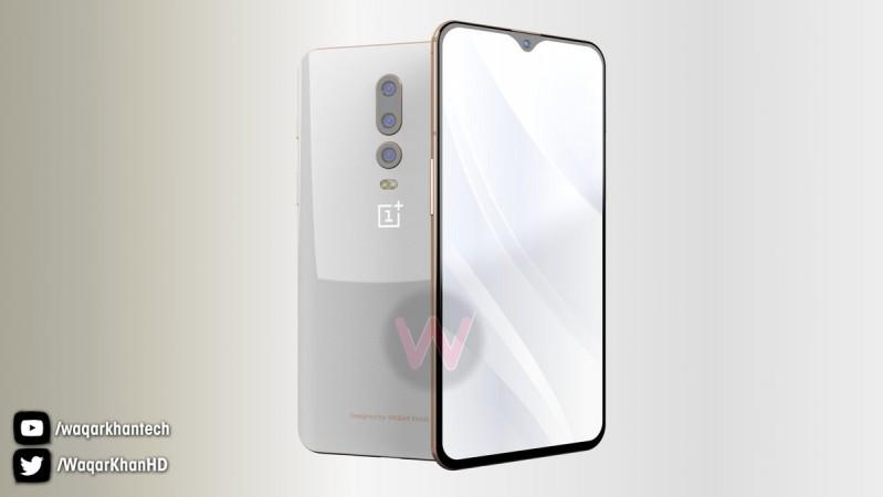 OnePlus 6T renders by Waqar Khan OnePlus 6T renders by Waqar Khan