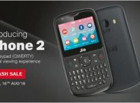 JioPhone 2 first flash sale in India