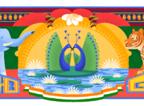 Independence Day Google doodle