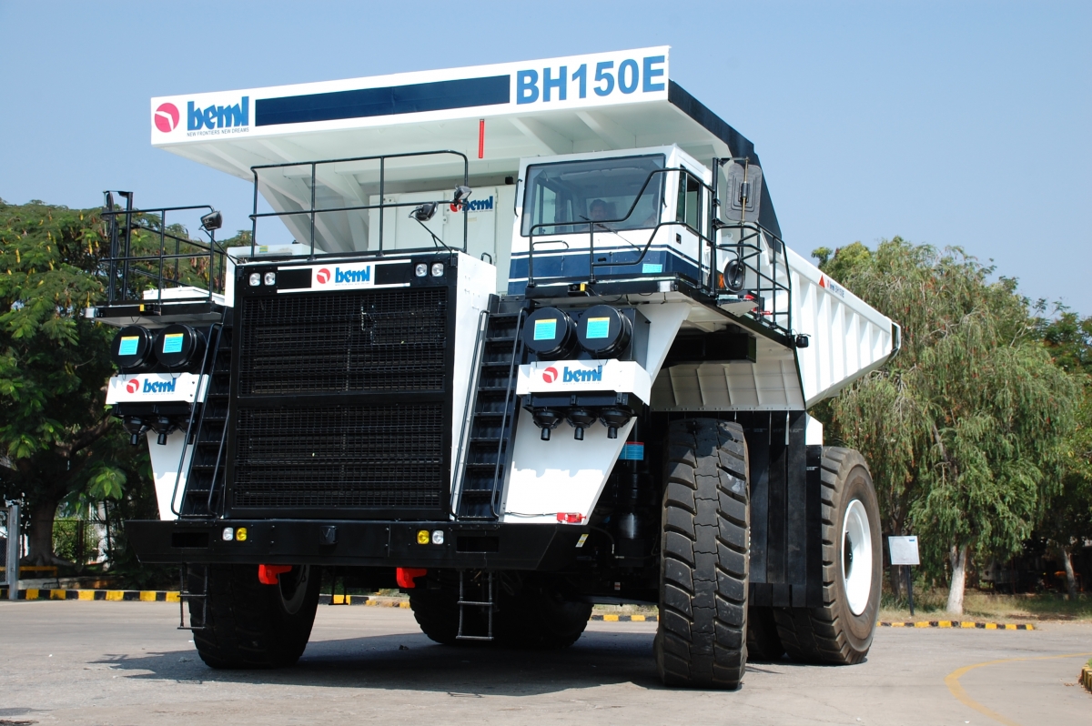 BEML flags off India's first 150T electric dump truck - IBTimes India