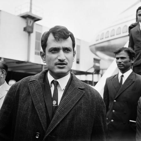 File photo of former India captain Ajit Wadekar. Ajit Wadekar