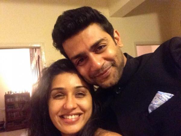 Anu Prabhkar with Raghu Mukherjee. Anu Prabhkar with Raghu Mukherjee