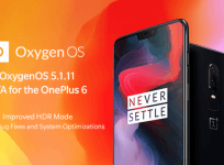 OnePlus 6, OxygenOS 5.1.11, camera HDR mode, display flickering