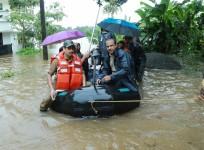 Kerala floods - Muppathadam near Eloor in Kochi's Ernakulam