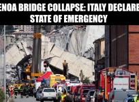 Genoa bridge collapse: Italy declares state of emergency