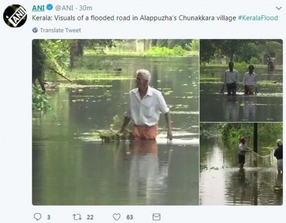 Kerala flood latest visuals