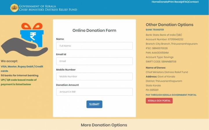 online donation