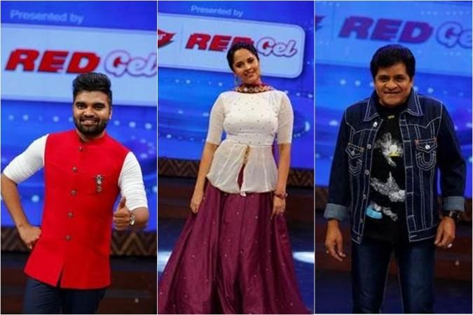 Pradeep Machiraju, Anasuya Bharadwaj and Ali Pradeep Machiraju, Anasuya Bharadwaj and Ali