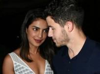Priyanka Chopra and Nick Jonas in Mumbai on August 17