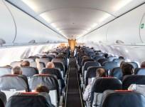 Passenger plane cabin