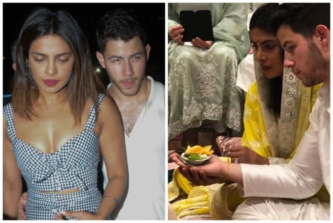 Priyanka Chopra, Nick Jonas roka ceremony Priyanka Chopra, Nick Jonas roka ceremony