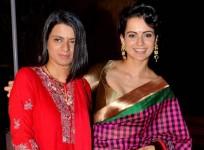 Kangana Ranaut, sister Rangoli Chandel