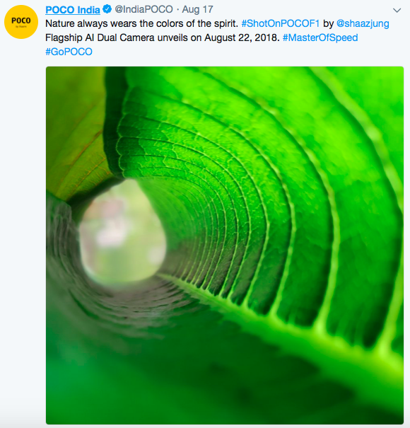 Xiaomi Poco F1 camera samples