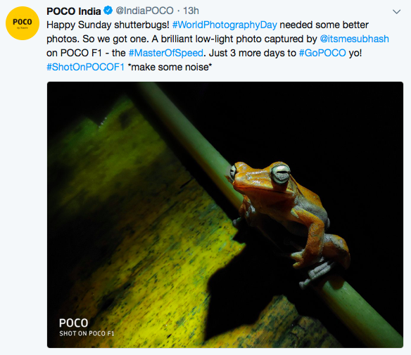 Xiaomi Poco F1 camera samples