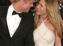 Jennifer Aniston and Brad Pitt