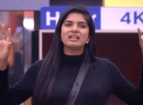 Deepti gets offended by the rude comments from the audience