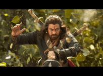 The first look teaser of Chiranjeevi's Sye Raa Narasimha Reddy is unveiled.