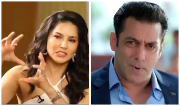 763px x 450px - I just wanna squeeze..' Sunny Leone wants to do this 'creepy' thing to Salman  Khan [Video] - IBTimes India