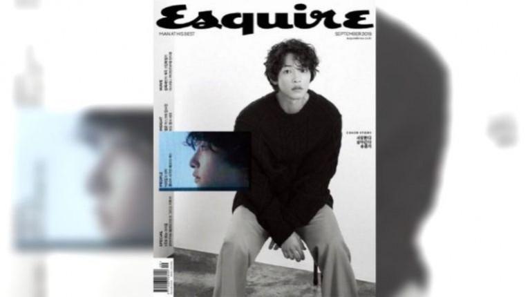 Song Joong Ki appears on the cover of Esquire Korea 2018 September edition Song Joong Ki