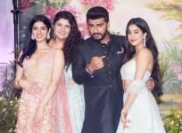 Arjun Kapoor and his sisters Anshula Kapoor, Janhvi Kapoor and Khushi Kapoor