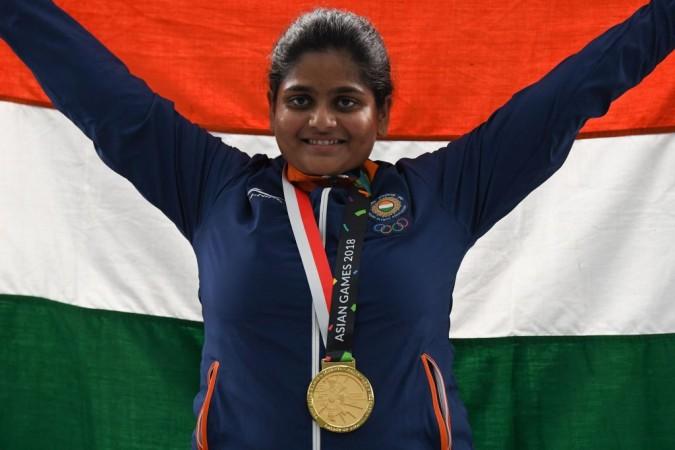 Rahi Sarnbat wins 25m pistol gold. Rahi Sarnobat