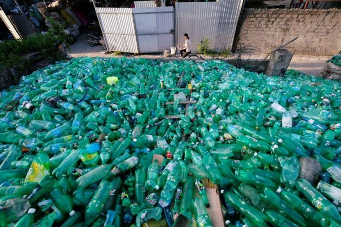 (Representational image) Recyclable plastic bottles in Vietnam plastic bottles
