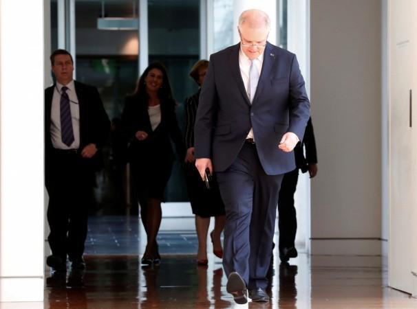 Former Treasurer of Australia Scott Morrison scott morrison