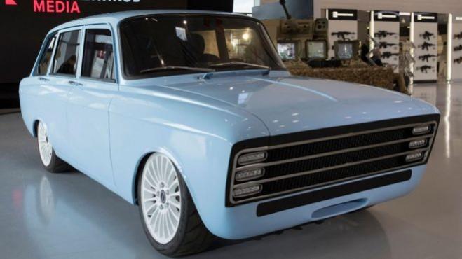 Kalashnikov CV-1 electric car. Kalashnikov CV-1 electric car