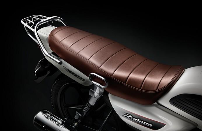 TVS Radeon's seat is reportedly the largest in the segment TVS Radeon