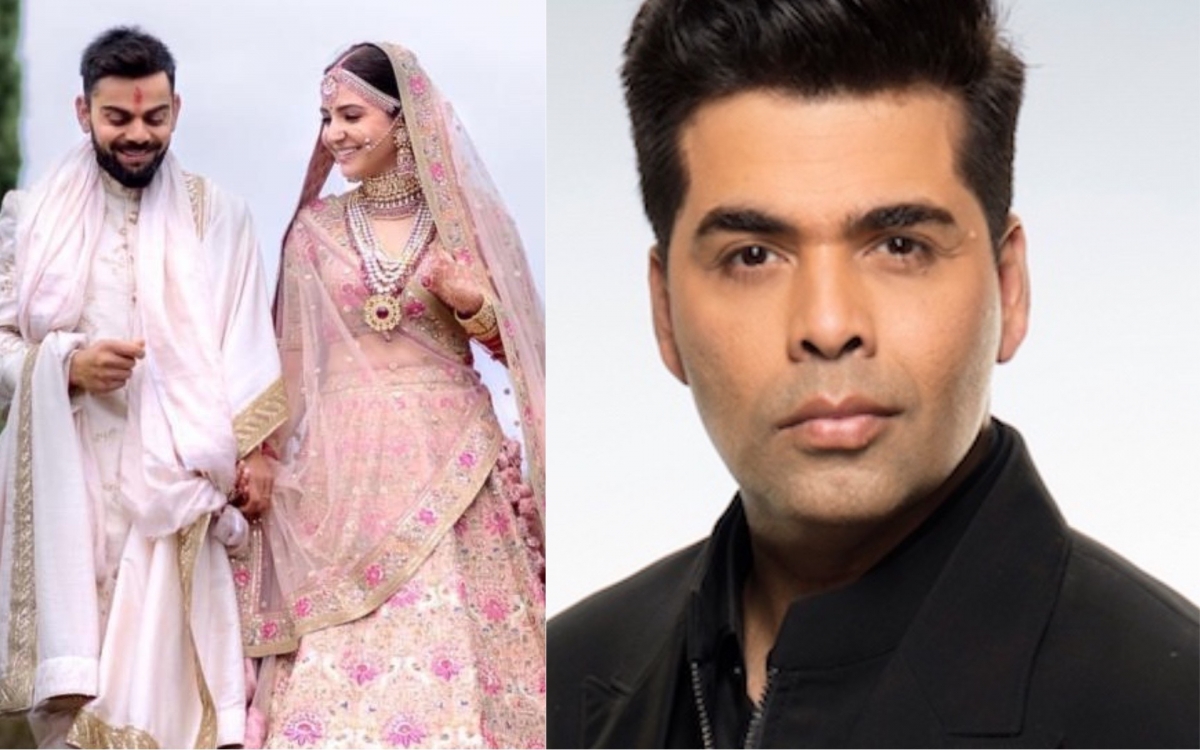 karan johar wants get married anushka sharma virat kohli wedding made him all emotional