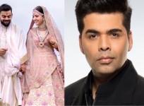 Karan Johar wants to get married? Anushka Sharma and Virat Kohli wedding made him all emotional