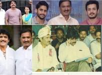 P Ravinder Reddy with Akkineni family members