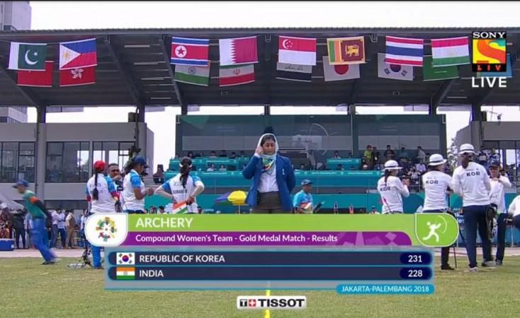 Compound Women's Archery Team final - Results Asian Gamees 2018