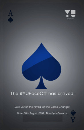 YU Ace launch invite YU Ace launch invite