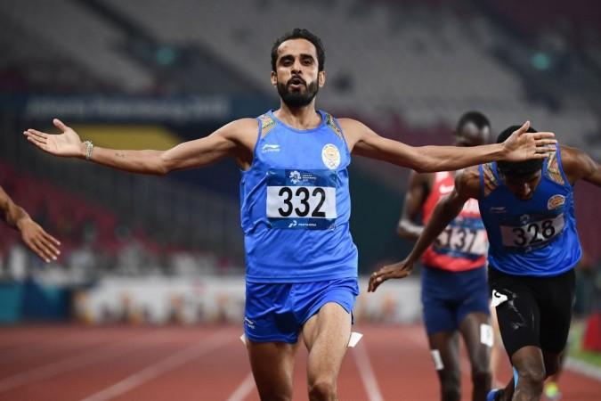 Manjit Singh won the men's 800m final on Tuesday. Manjit Singh
