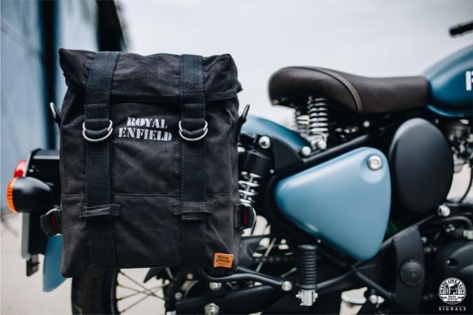 Royal Enfield Classic Signals 350 panniers Royal Enfield Classic Signals 350