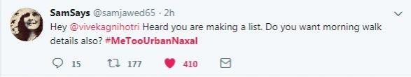 urban naxal tweet 1