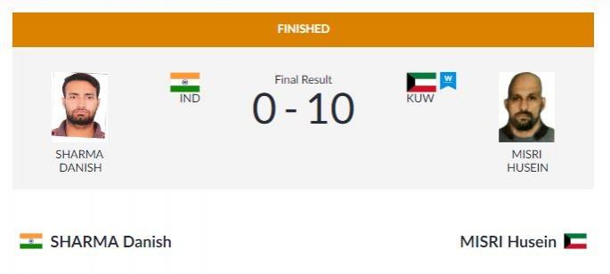 Men's -90kg Kurash quarter-final result Asian Games 2018