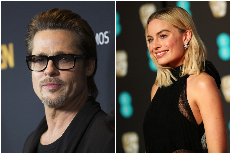 Is Margot Robbie crushing on Brad Pitt too? Here's the truth - IBTimes India