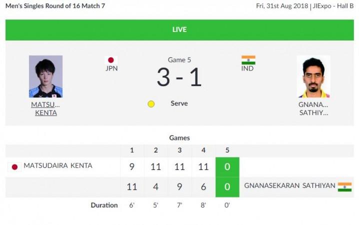 Table Tennis - Men's singles R16 Table Tennis